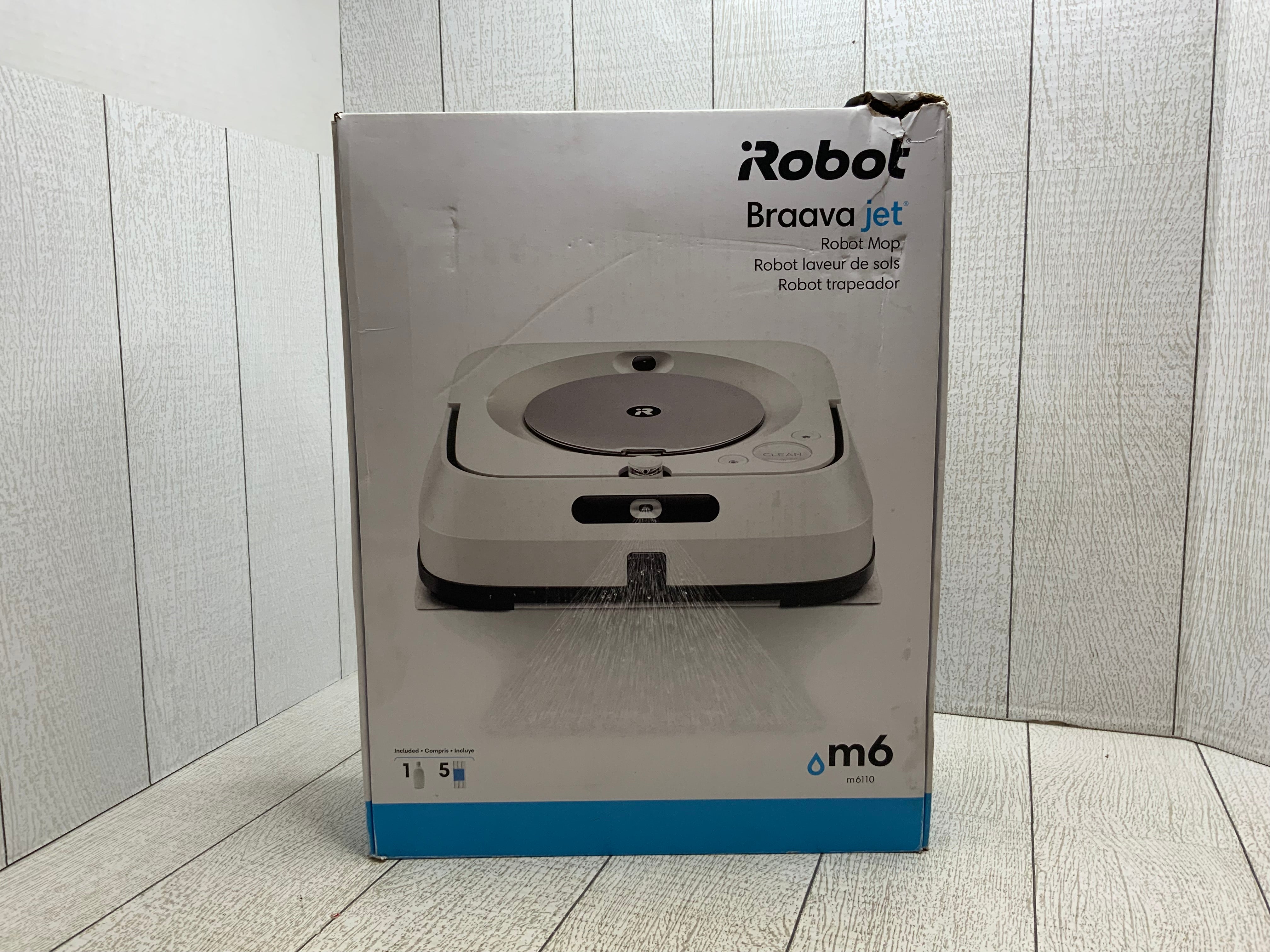 iRobot Braava Jet M6 (6110) Ultimate Robot Mop- Wi-Fi Connected (8044547277038)